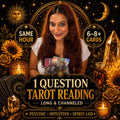 Same Hour 1 Question Tarot, Intuitive Reading, Tarot Card Reading, Love Tarot Reading