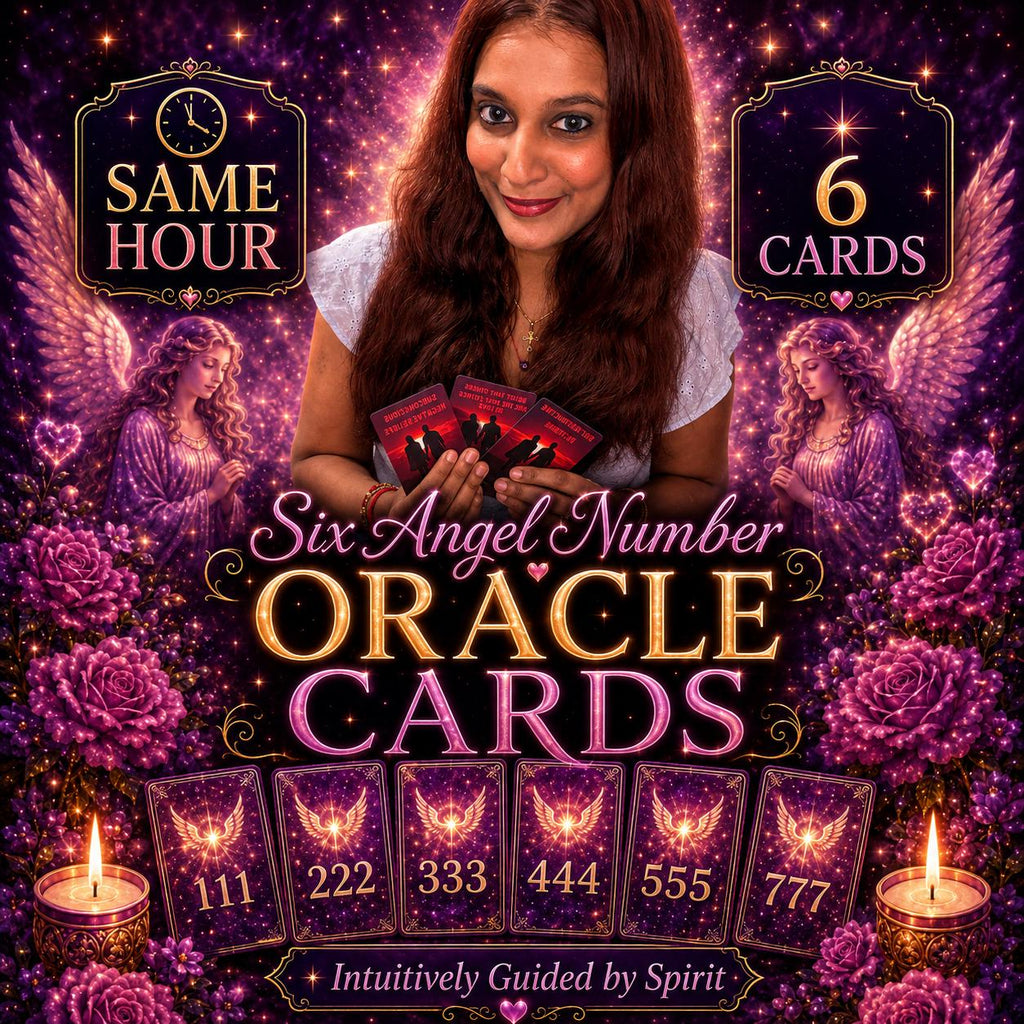 SAME HOUR Angel Number Oracle Cards, Spiritual Guidance Reading