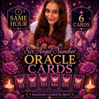 SAME HOUR Angel Number Oracle Cards, Spiritual Guidance Reading