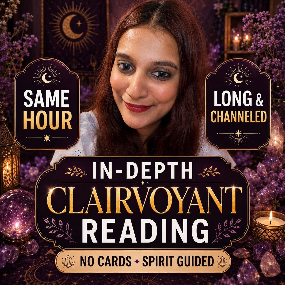 Same Hour Clairvoyant Psychic Reading: No Tools, No cards, Accurate Prediction, Spiritual Guidance